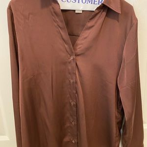 Brown H&M Button Down